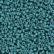 Miyuki rocailles Perlen 11/0 - Opaque sea opal luster 11-435